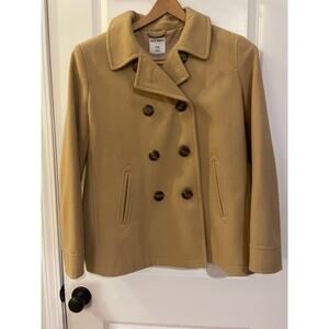 Old Navy Women's Tan Peacoat Large (12)